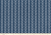 Vintage Blue Pillow Cover Mud Cloth Pillow
