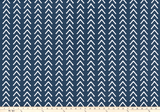 Vintage Blue Pillow Cover Mud Cloth Pillow