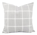 Warm Grey Pillow Cover Buffalo Check Pillow Cover