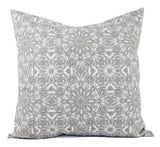 Warm Grey Pillow Cover Bold Geometric Pillow Cover