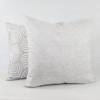 Warm Grey Pillow Cover Variegated Solid Pillow Cover