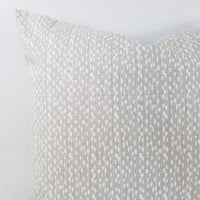 Warm Grey Pillow Cover Falling Dots Pillow Cover