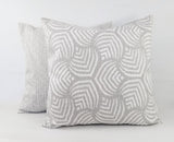 Warm Grey Pillow Cover Bold Sea Jewel Pillow Cover