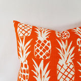 Outdoor Orange Pillow Cover Pineapple Pillow