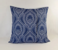 Regal Blue Pillow Cover Trellis Pillow