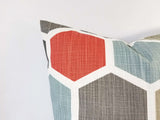 Scarlet Pillow Cover Hexagon Pillow